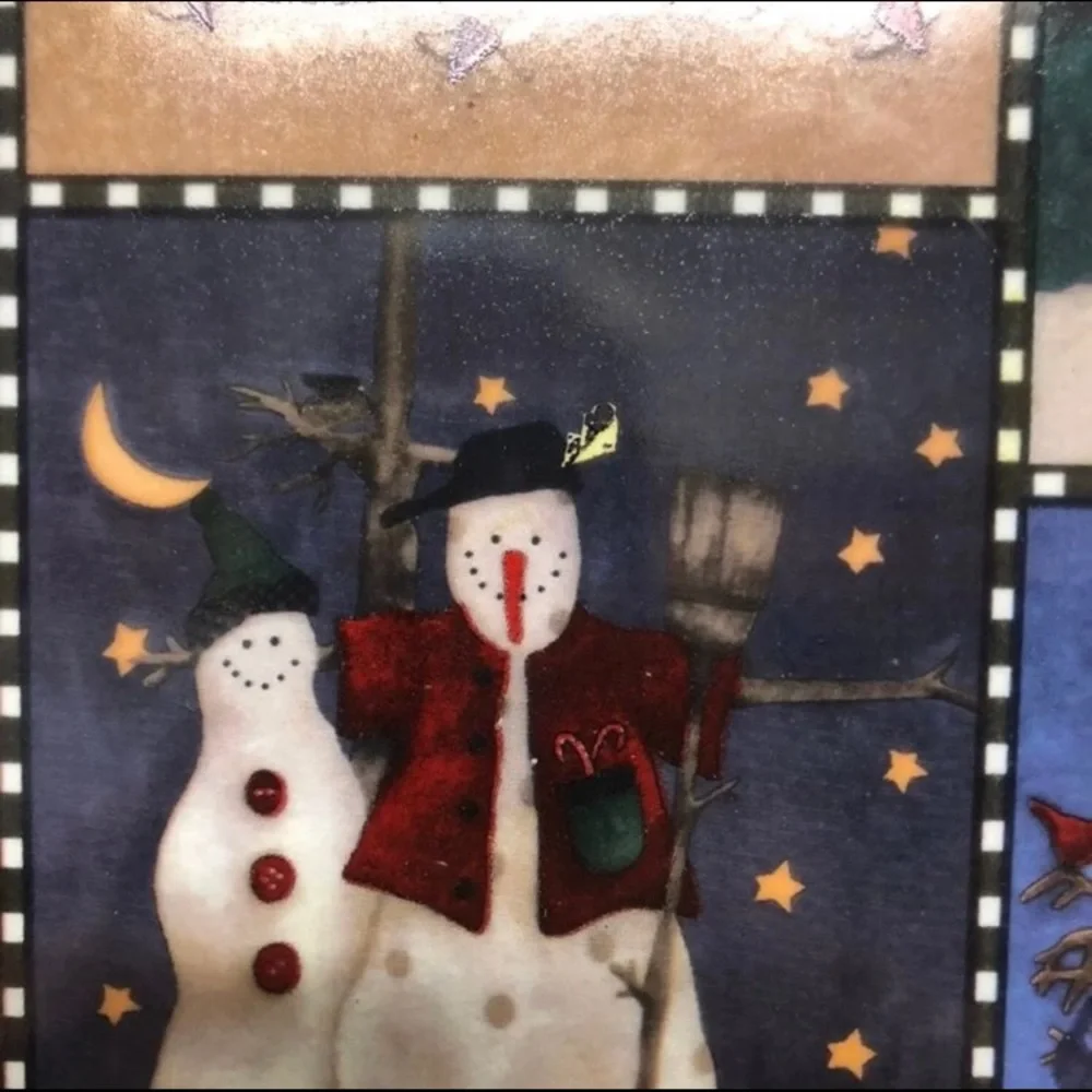 Ceramic Holiday / Christmas decorative tile trivet